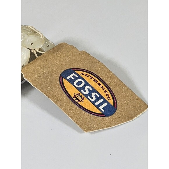 Fossil Heather Three Hand Resin Watch Pearlized White Jr1407 WOMEN'S NWT - Picture 6 of 7